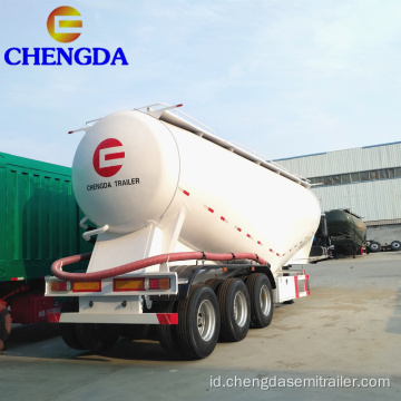 3Axle 45CBM Trailer Semi Tanker Semen Curah Kering